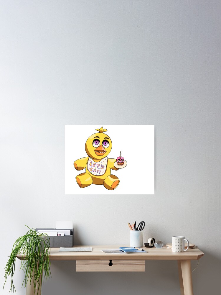 FNAF Plush Chica Let’s Eat with Cupcake Plush