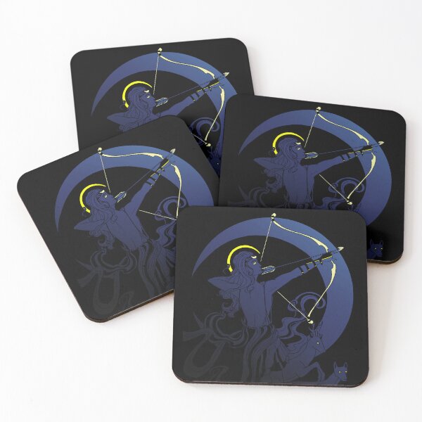 Item preview, Artemis - Goddess of the hunt and the forest (blue) designed and sold by OneTiredHuman.
