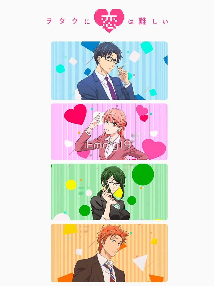 Characters appearing in Wotakoi: Love is Hard for Otaku - Youth