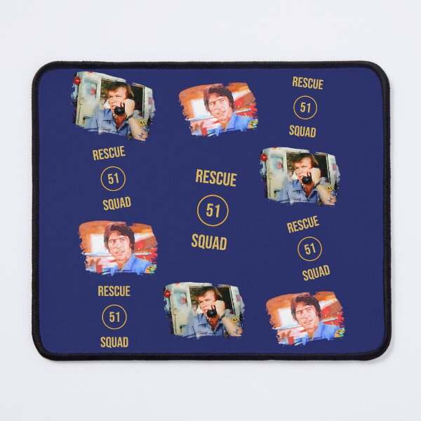 Item preview, Emergency Rescue Squad 51 Roy and Johnny TV Show Dk Blue designed and sold by DNiceGirl.