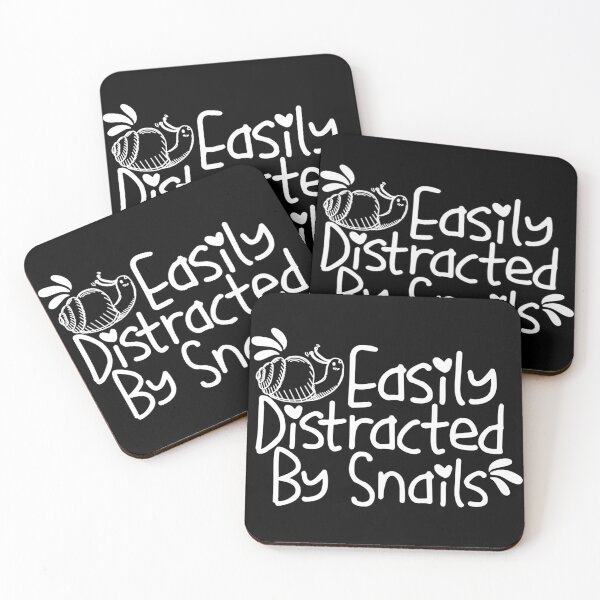 Item preview, Easily Distracted By Snails, Snail Lover Gift, Snail Gifts, Snail Lover designed and sold by Tema EL.