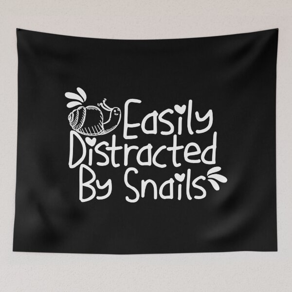 Item preview, Easily Distracted By Snails, Snail Lover Gift, Snail Gifts, Snail Lover designed and sold by Tema EL.