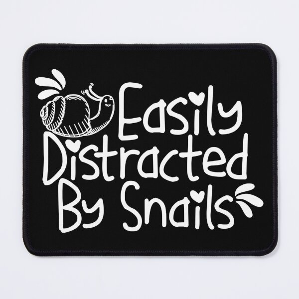 Item preview, Easily Distracted By Snails, Snail Lover Gift, Snail Gifts, Snail Lover designed and sold by Tema EL.