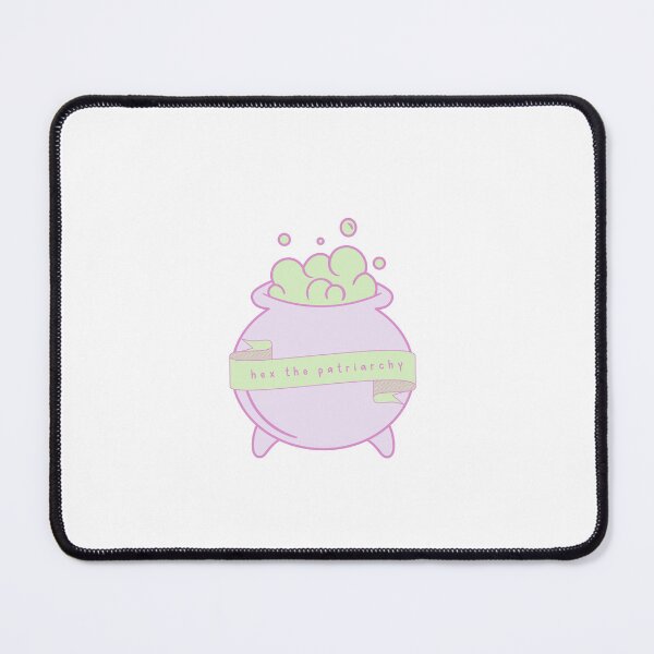Item preview, Hex the Patriarchy - Lilac and Green - Feminist Witch Design designed and sold by designsbyreaia.