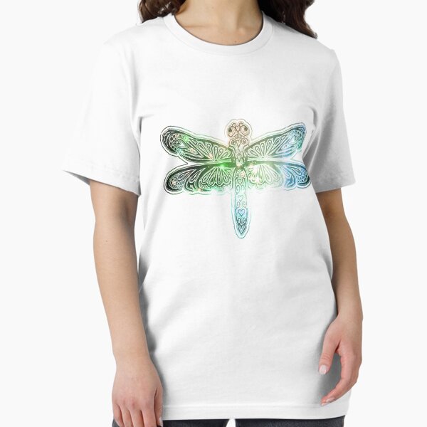 Stellar Dragonfly - Turquoise / Green Essential T-Shirt