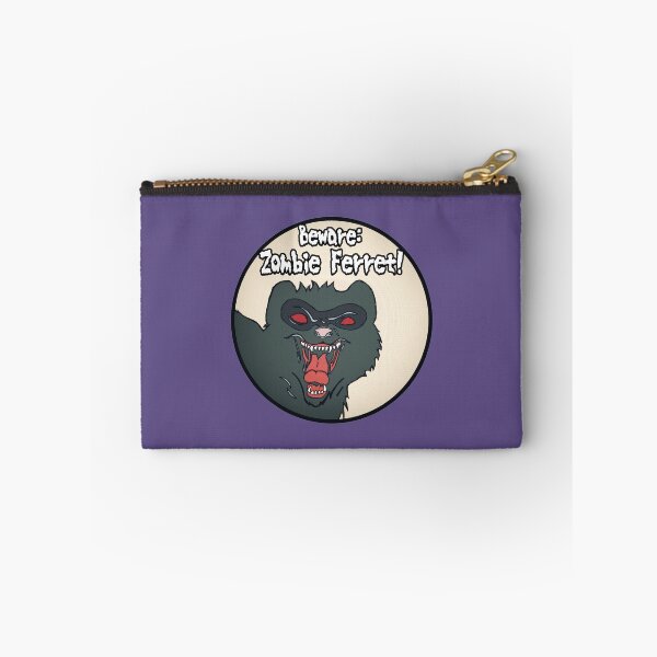 Item preview, ¡Hurón zombi! designed and sold by cloudpeakwyo.