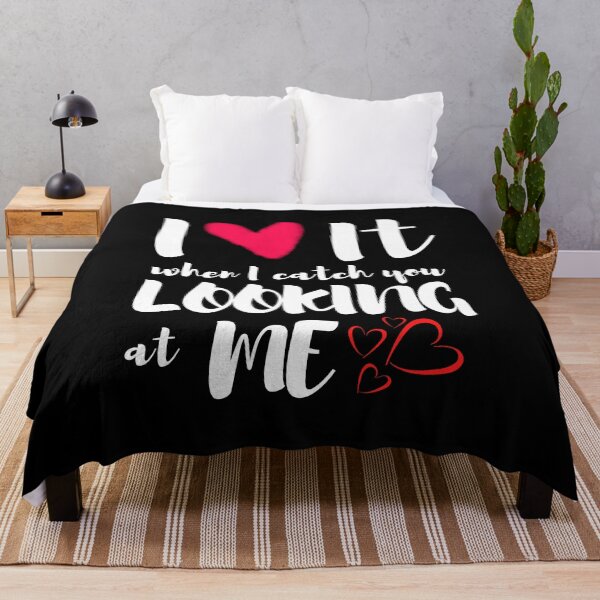 Item preview, I love it when I catch you looking at me - heart designs  designed and sold by Rsagur12.