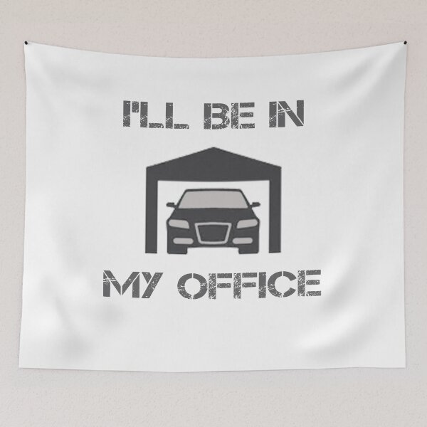 Item preview, I'll Be in my Office - mechanic car lover designed and sold by rachidhaz.
