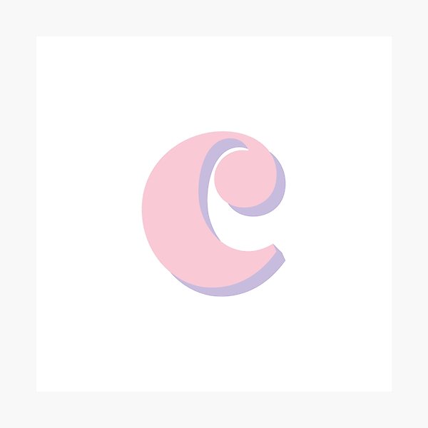 Item preview, Letter C shaded sticker designed and sold by ZSak.