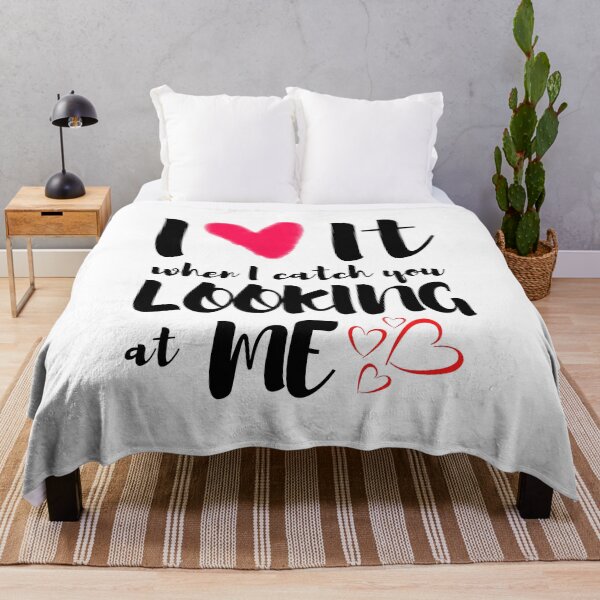 Item preview,  I love it when I catch you looking at me - heart designs  designed and sold by Rsagur12.