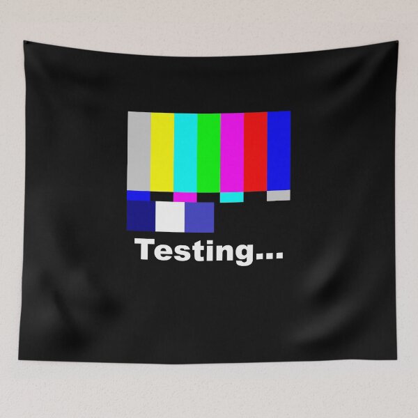 Item preview, Testing Television TV Test Pattern Tube Tele Please Stand By designed and sold by Draculaura2009.