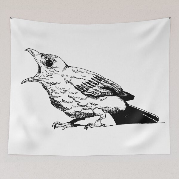 Item preview, Crying stationary little hummingbird designed and sold by StudioShorob.