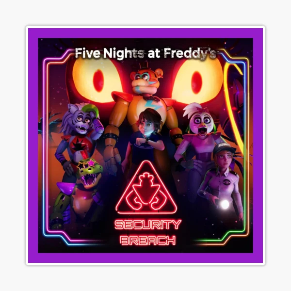 FREDDY, CAN YOU SURVIVE FIVE NIGHTS AT FREDDYS, 2023. Halloween Sticker for  Sale by Mycutedesings-1