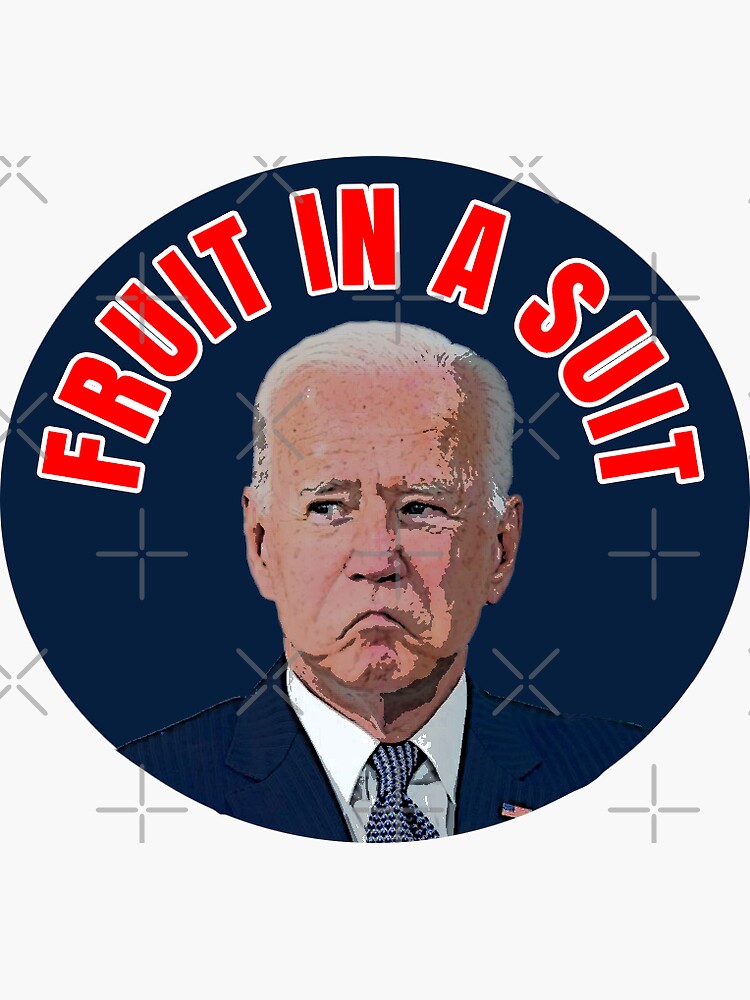 Joe Biden Jumpscare Sticker for Sale by smokelessmeth