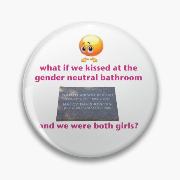 Item preview, gender neutral bathroom kiss girls designed and sold by nikkidyer.