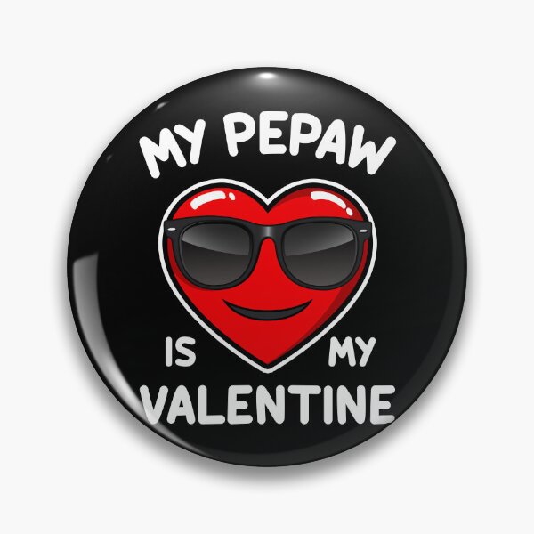 Item preview, My Pepaw Is My Valentine Heart Sunglasses Funny Valentine’s Day designed and sold by RetroStyle247.