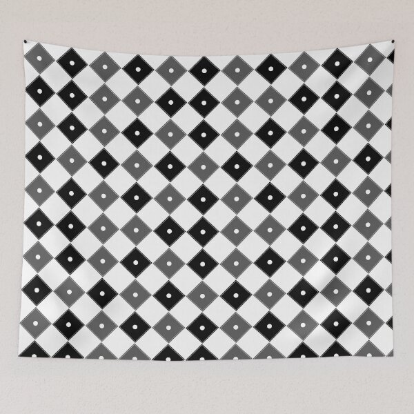 Item preview, BLACK,GREY AND WHITE DIAMOND PATTERN designed and sold by creativiteemom.
