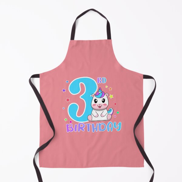 Item preview, Birthday Girl Unicorn 3rd Birthday designed and sold by OverbeeDesigns.