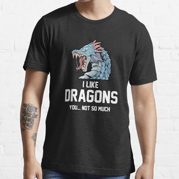 Dragon I'm Not Crazy I Prefer The Term Mentally Hilarious T-shirt Funny  Sarcasm Quote White T Shirt Men And Women S-6XL Cotton (2021 UPDATED)