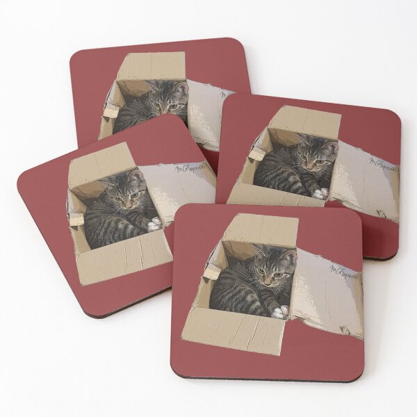 Item preview, Small Kitty in a Box designed and sold by MGSpear.