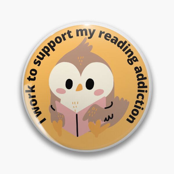 Item preview, I work to support my reading addiction creative design designed and sold by Rsagur12.