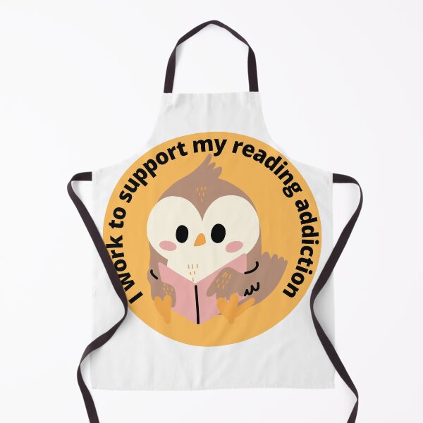 Item preview, I work to support my reading addiction creative design designed and sold by Rsagur12.
