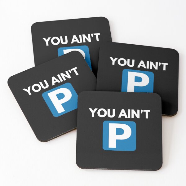 Item preview, You Ain't P Meme Hip Hop Blue Emoji Funny designed and sold by EllConApparel.