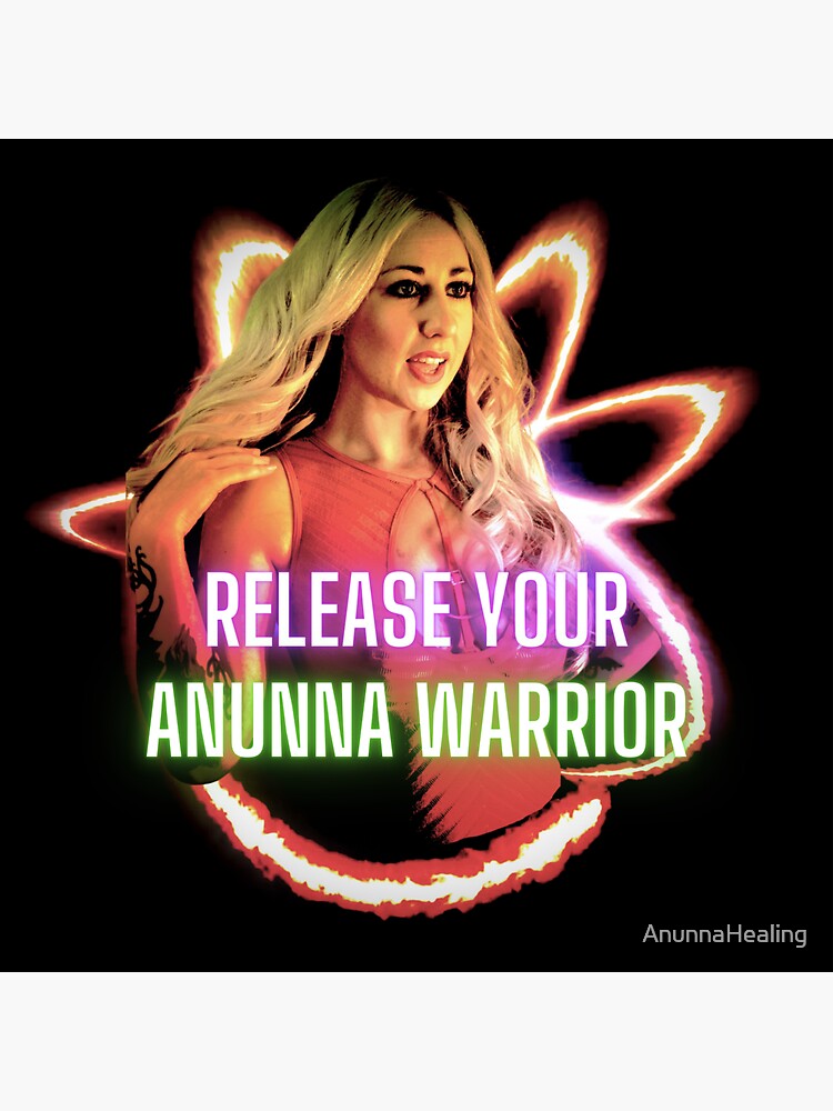 "Anunna Healing's Release your Anunna Warrior" Sticker for Sale by ...