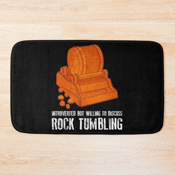 Item preview, Introverted But Willing To Discuss Rock Tumbling Lapidary graphic designed and sold by jakehughes2015.