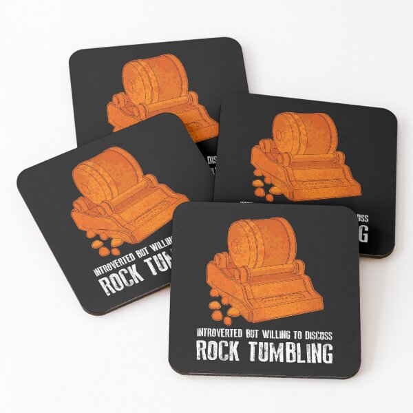 Item preview, Introverted But Willing To Discuss Rock Tumbling Lapidary graphic designed and sold by jakehughes2015.