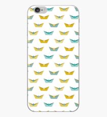Origami boats iPhone Case