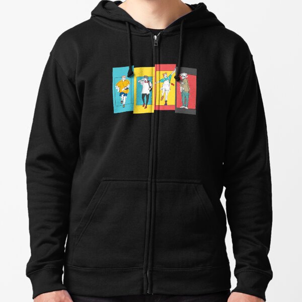 Jujutsu Kaisen End Credits Color Block Hoodie - BoxLunch Exclusive