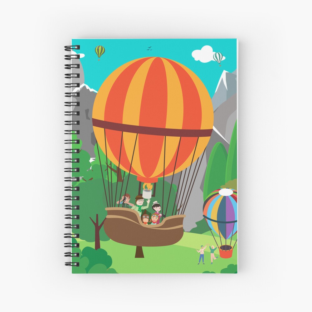 Item preview, Spiral Notebook designed and sold by HaPi88.