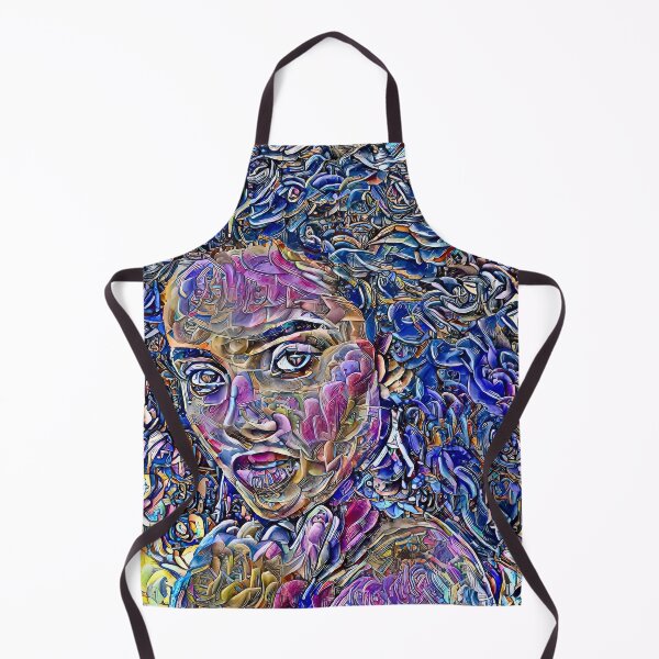 Item preview, Contemporary Ornate Portrait Of A Girl designed and sold by Artificial-Arts.
