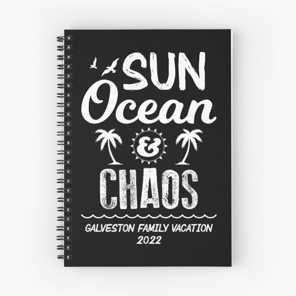 Item preview, Sun Chaos Texas Galveston Family Vacation 2022 print designed and sold by jakehughes2015.