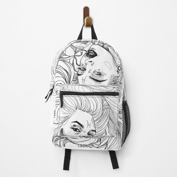 Item preview, Pisces tattoo portrait draw designed and sold by Mothartink.