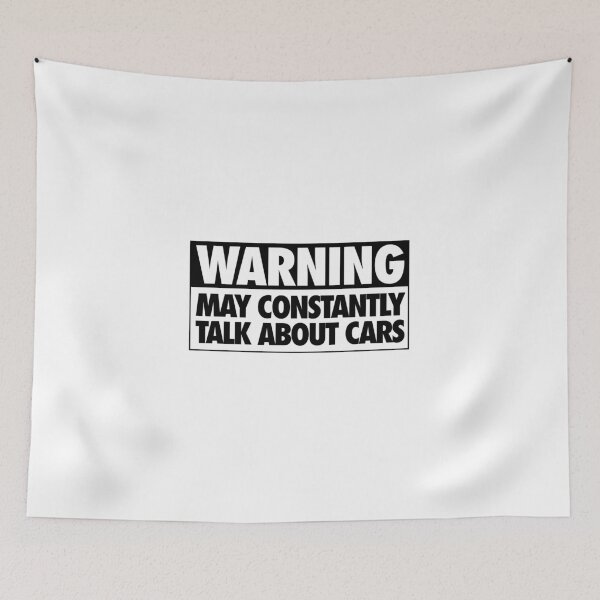 Item preview, May Constantly Talk About Cars designed and sold by Textty.