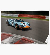 Ford GT40 Poster