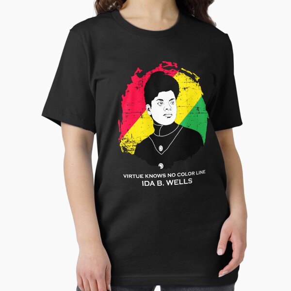 Vista previa del artículo con la obra «Virtud Cita famosa Mes de la historia negra Diseño de Ida B Wells», diseñado y vendido por jakehughes2015.