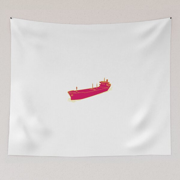 Item preview, Container Ship Cargo Boat Mono Line designed and sold by patrimonio.