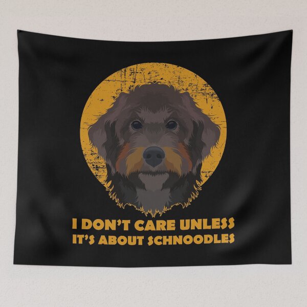 Item preview, Dog Parent I Don't Care Unless Its About Schnoodles design designed and sold by jakehughes2015.