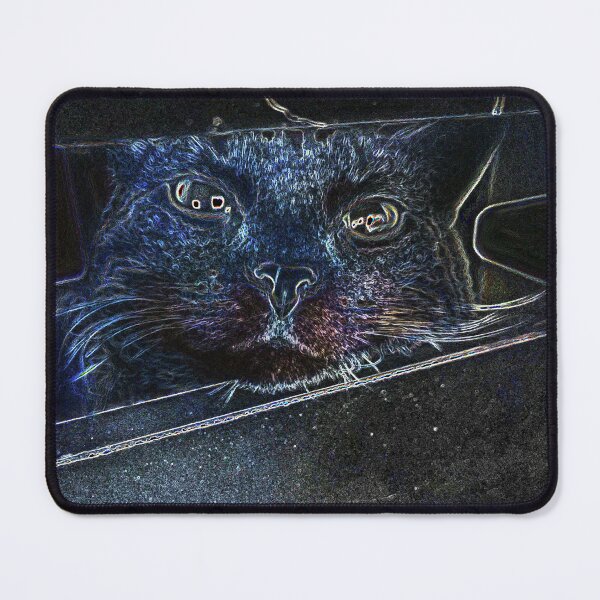 Cosmic Cat Mouse Pad