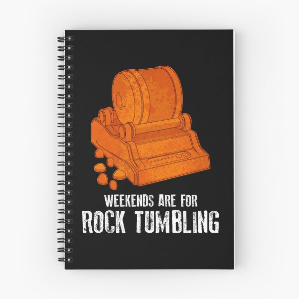 Item preview, Weekends Are For Rock Tumbling Tumbler graphic designed and sold by jakehughes2015.