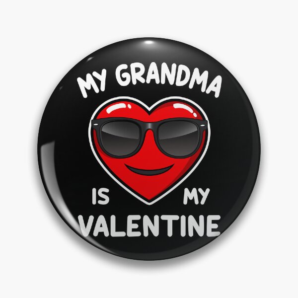 Item preview, My Grandma Is My Valentine Heart Sunglasses Funny Valentine’s Day designed and sold by RetroStyle247.