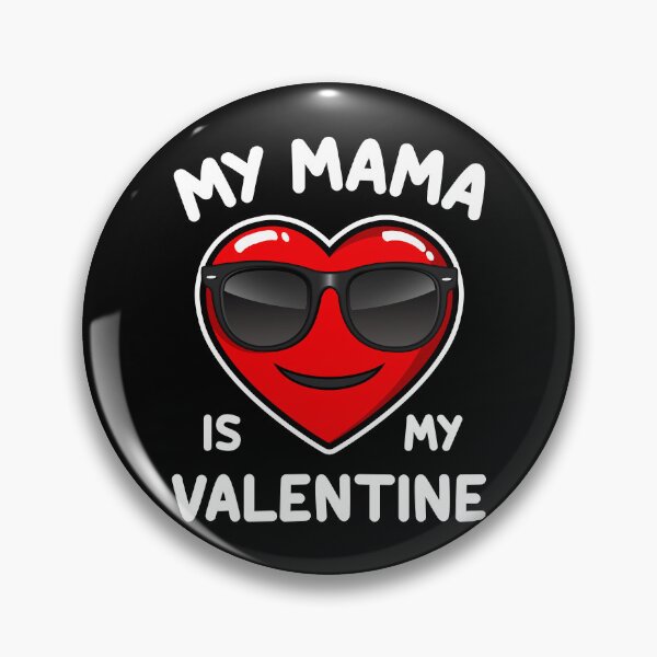 Item preview, My Mama Is My Valentine Heart Sunglasses Funny Valentine’s Day designed and sold by RetroStyle247.