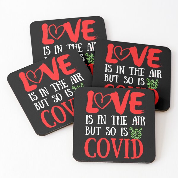 Item preview, Love Is In The Air But So Is Covid designed and sold by Rsagur12.