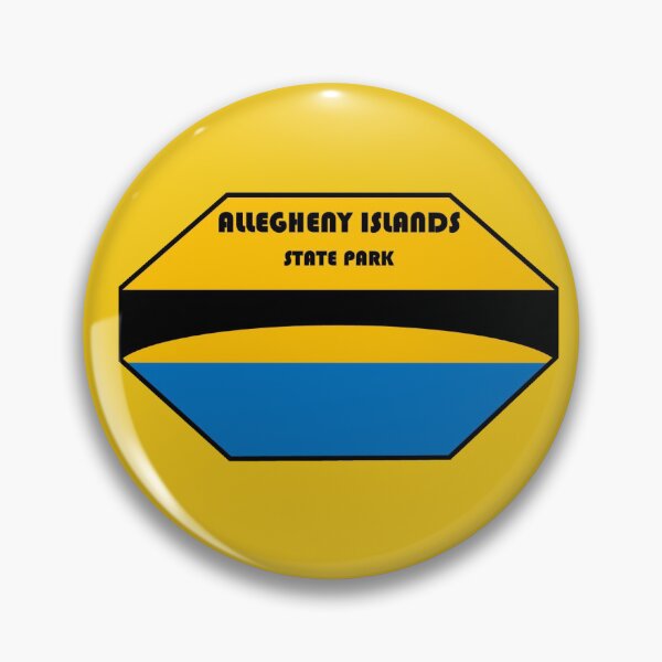 Item preview, Allegheny Islands state park  designed and sold by Broken Antler Designs .