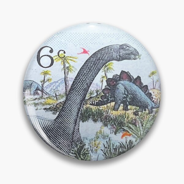 Item preview, Dinosaurs - The Age of Reptiles Vintage Postage Stamp designed and sold by Factory57.