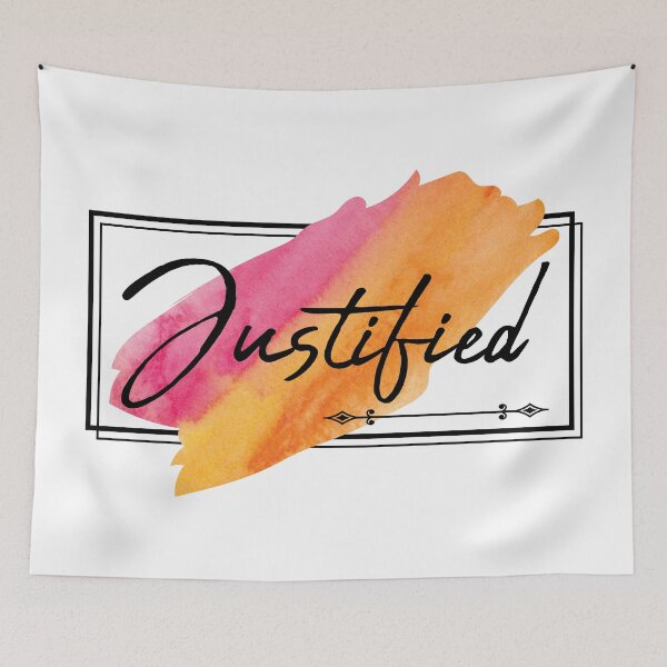 Item preview, Justified-the believer in Christ. designed and sold by SolidJoy.