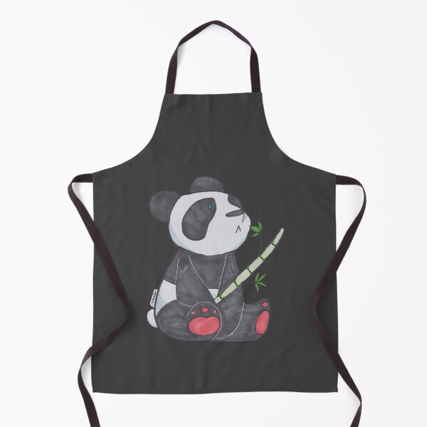 Item preview, Little Pand Holding A Stalk Of Bamboo designed and sold by paintin-panda.